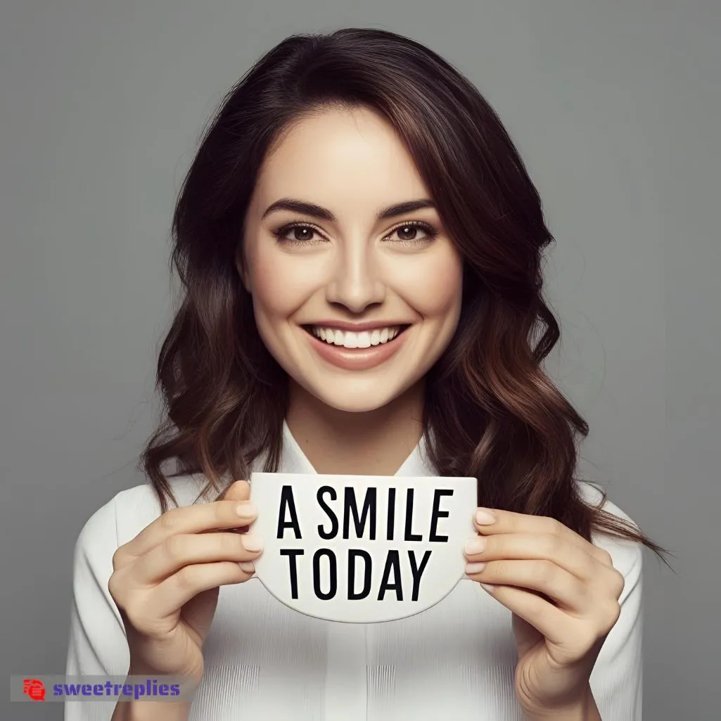 A smile today