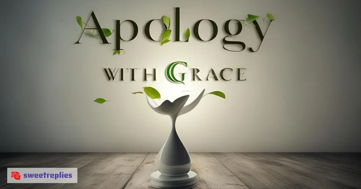 Apology with Grace