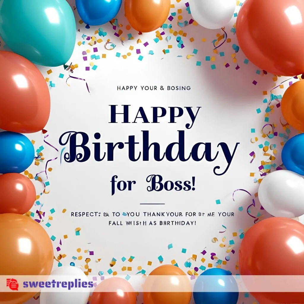 Birthday Wishes For Boss