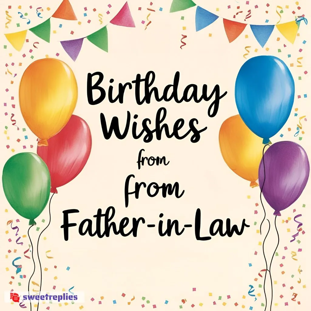 Birthday Wishes from Father-in-Law