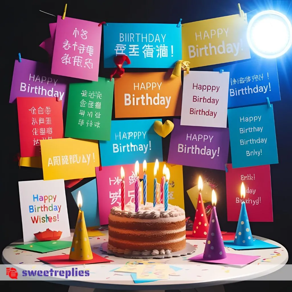 Birthday Wishes in Different Languages