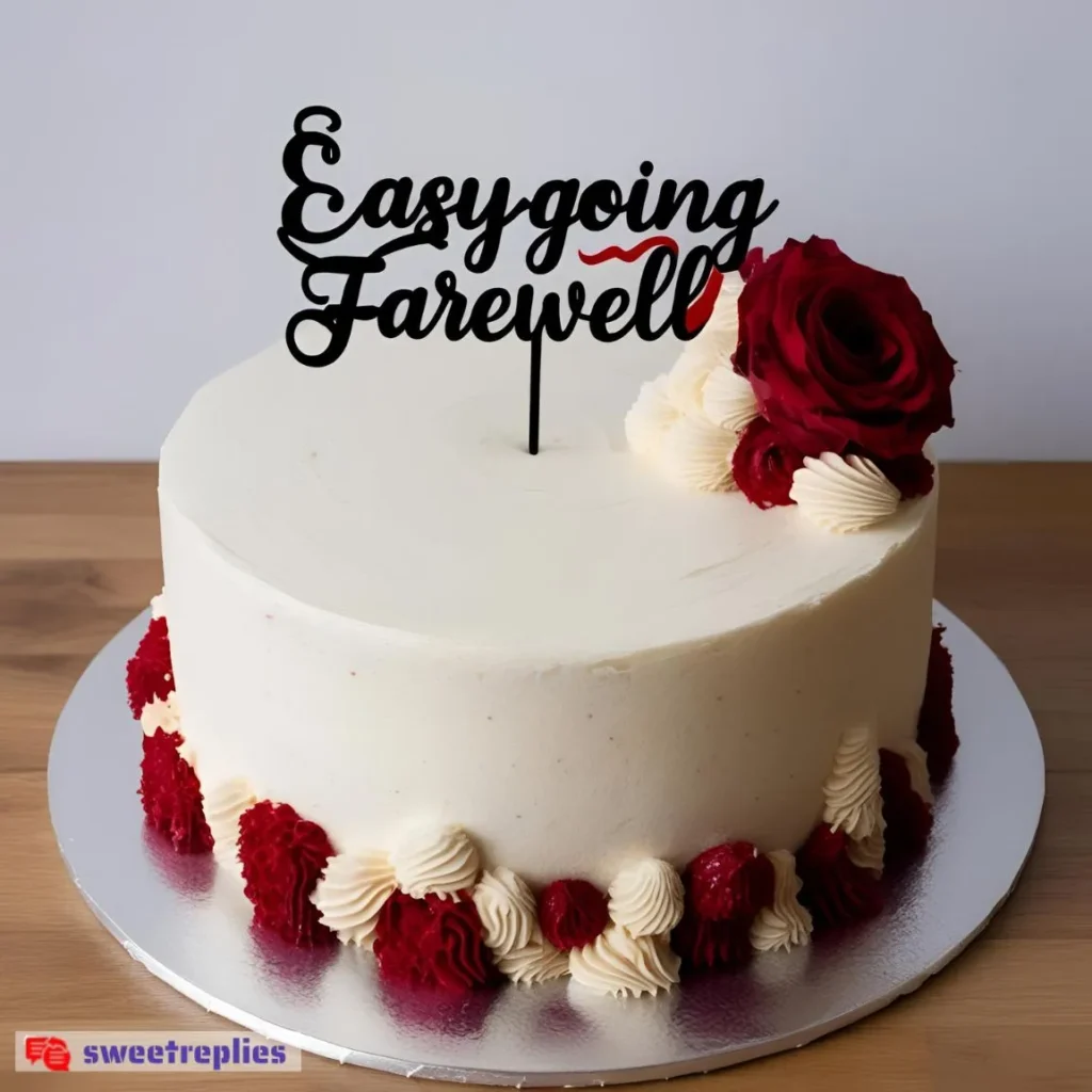 Easygoing Farewell Cake