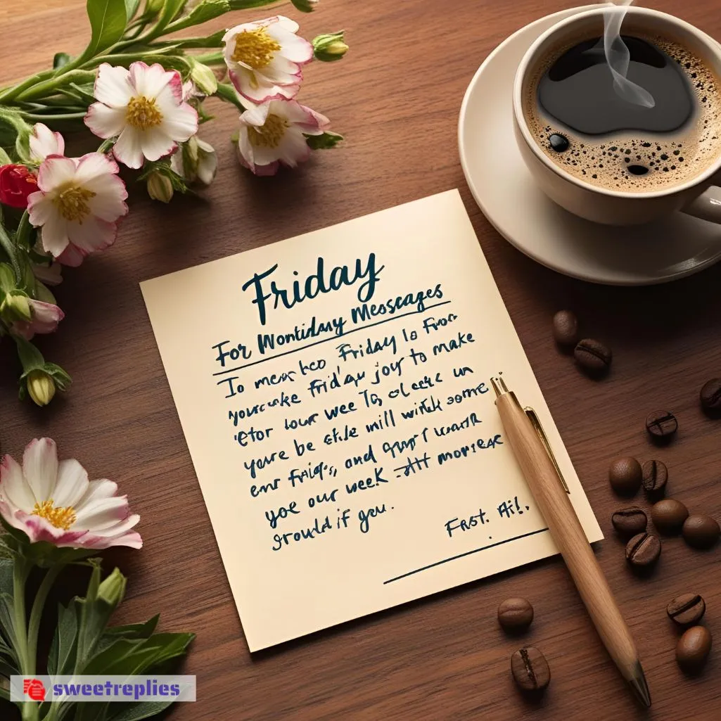 Friday Messages
