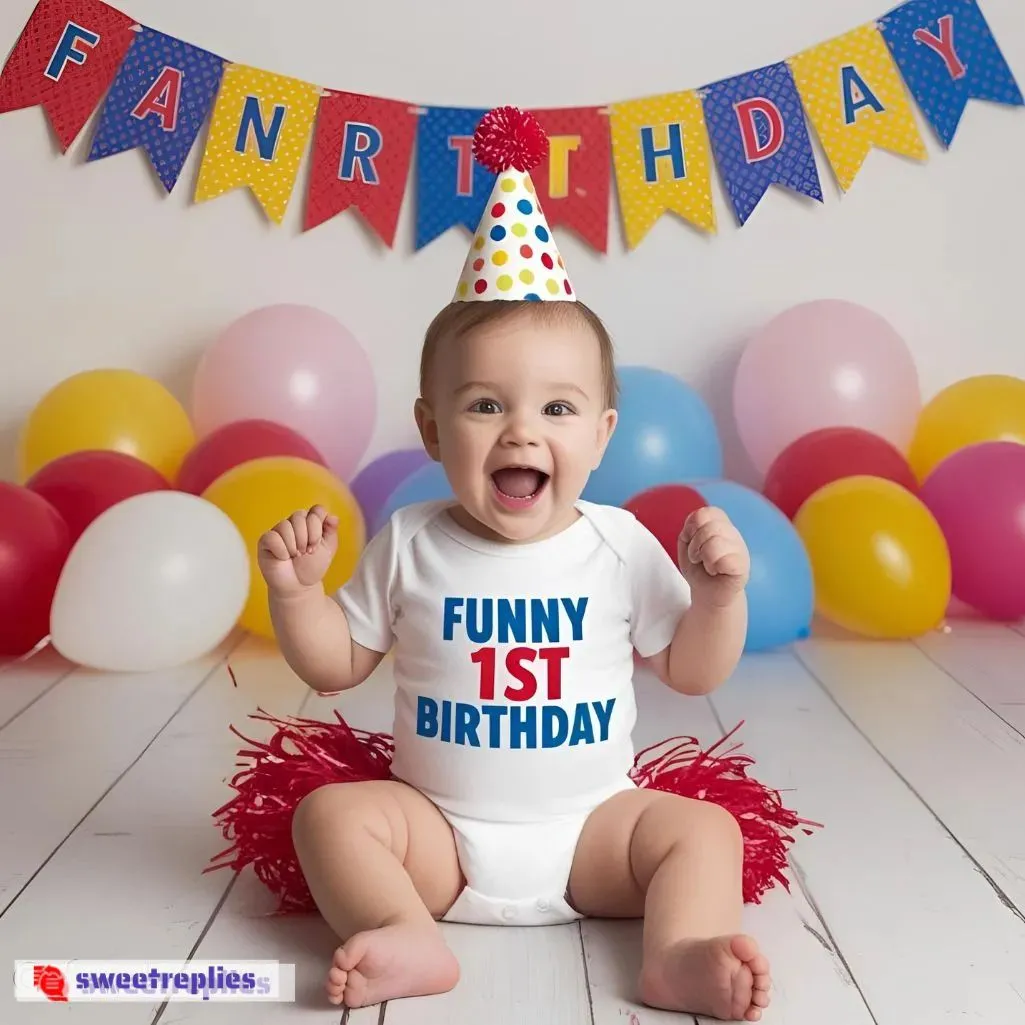 Funny 1st Birthday Invitation 
