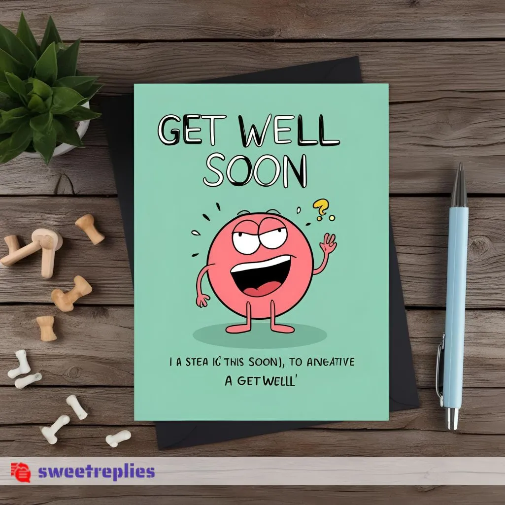 Funny Reply to Get Well Soon