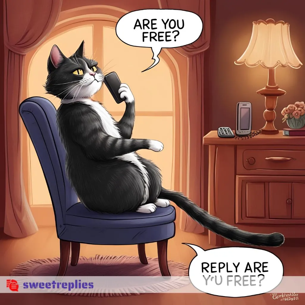 Funny Responses to  Are You Free