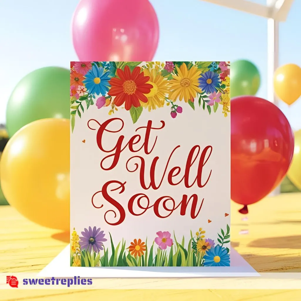 Get Well Soon Messages in English