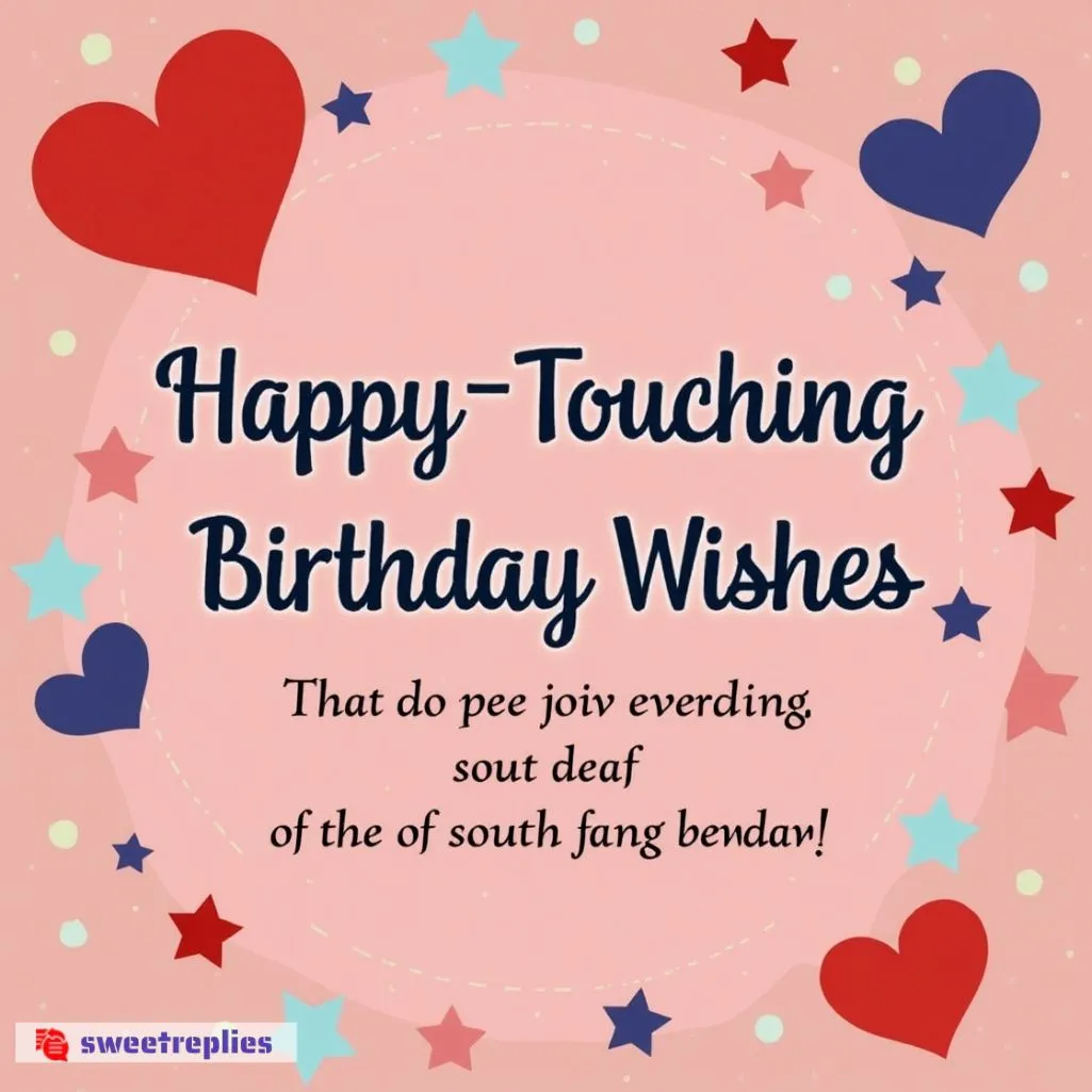 Heart-Touching Birthday Wishes