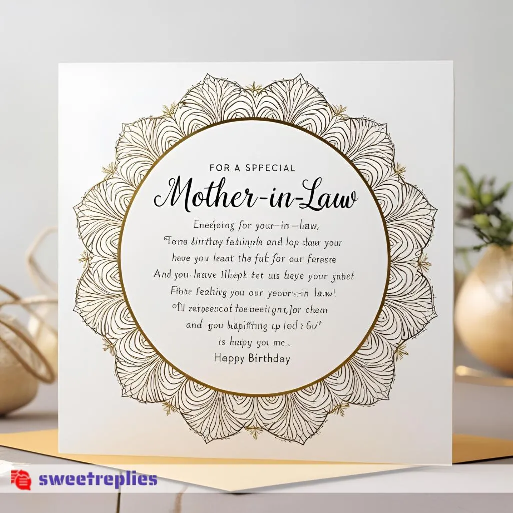Long Messages for Mother-In-Law