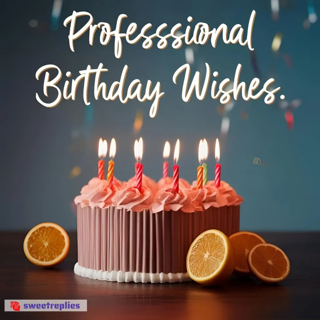 Professional Birthday Wishes