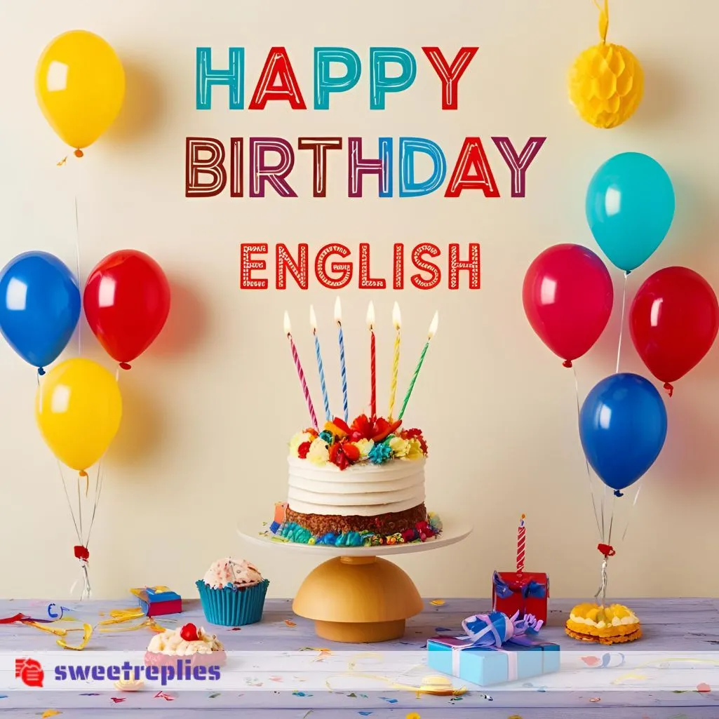 Responses to happy birthday wishes in English