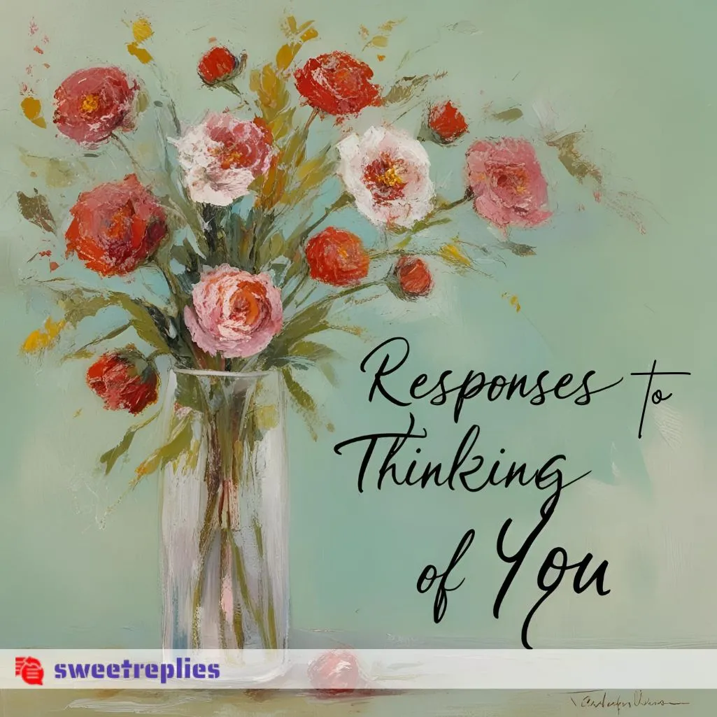 Responses to Thinking of You