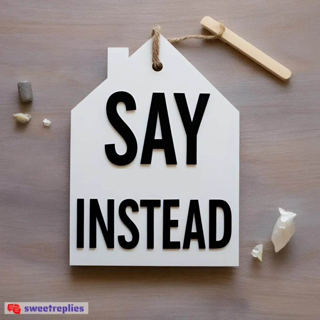 Say Instead