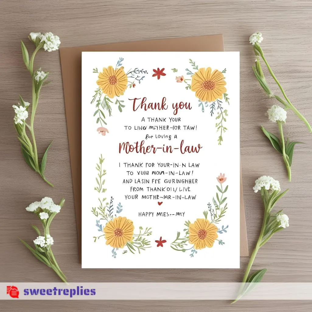 Short Messages for Mother-In-Law
