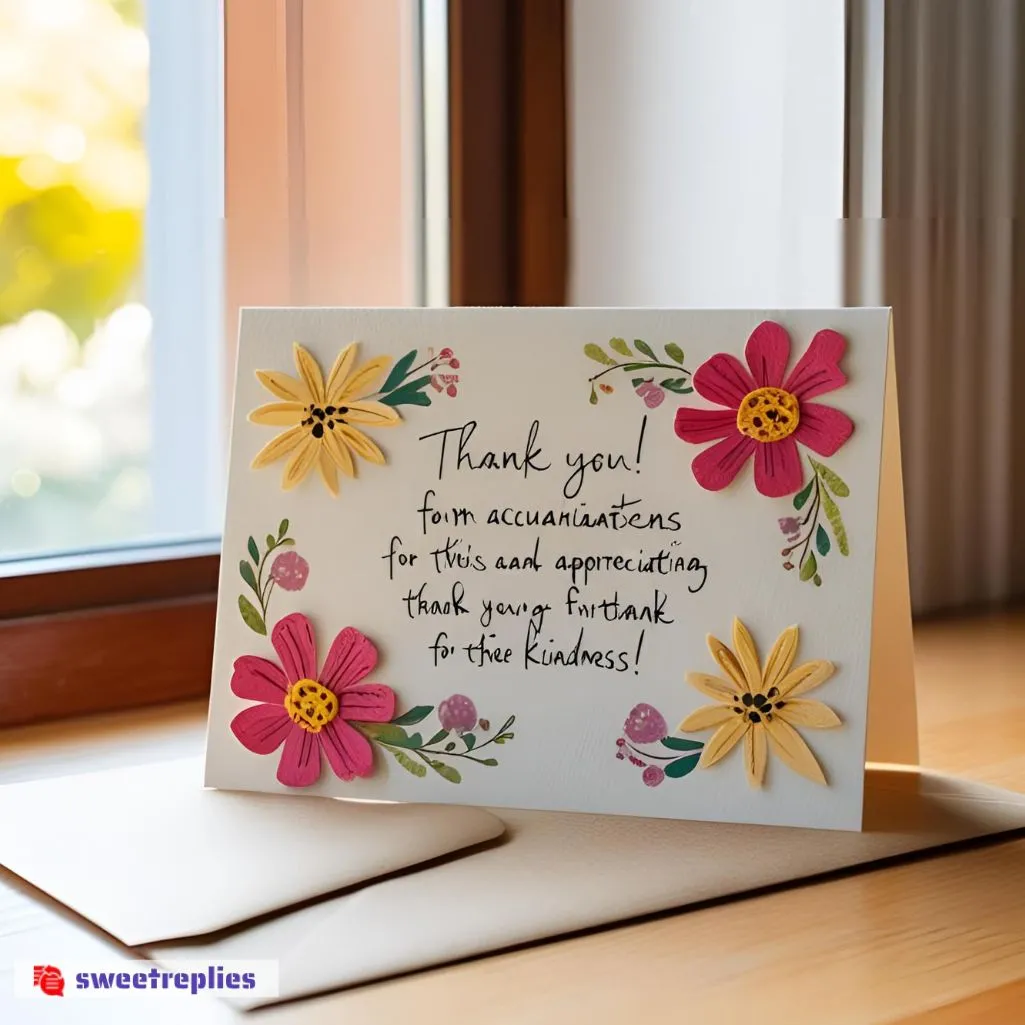 Thank You Messages for Acquaintances
