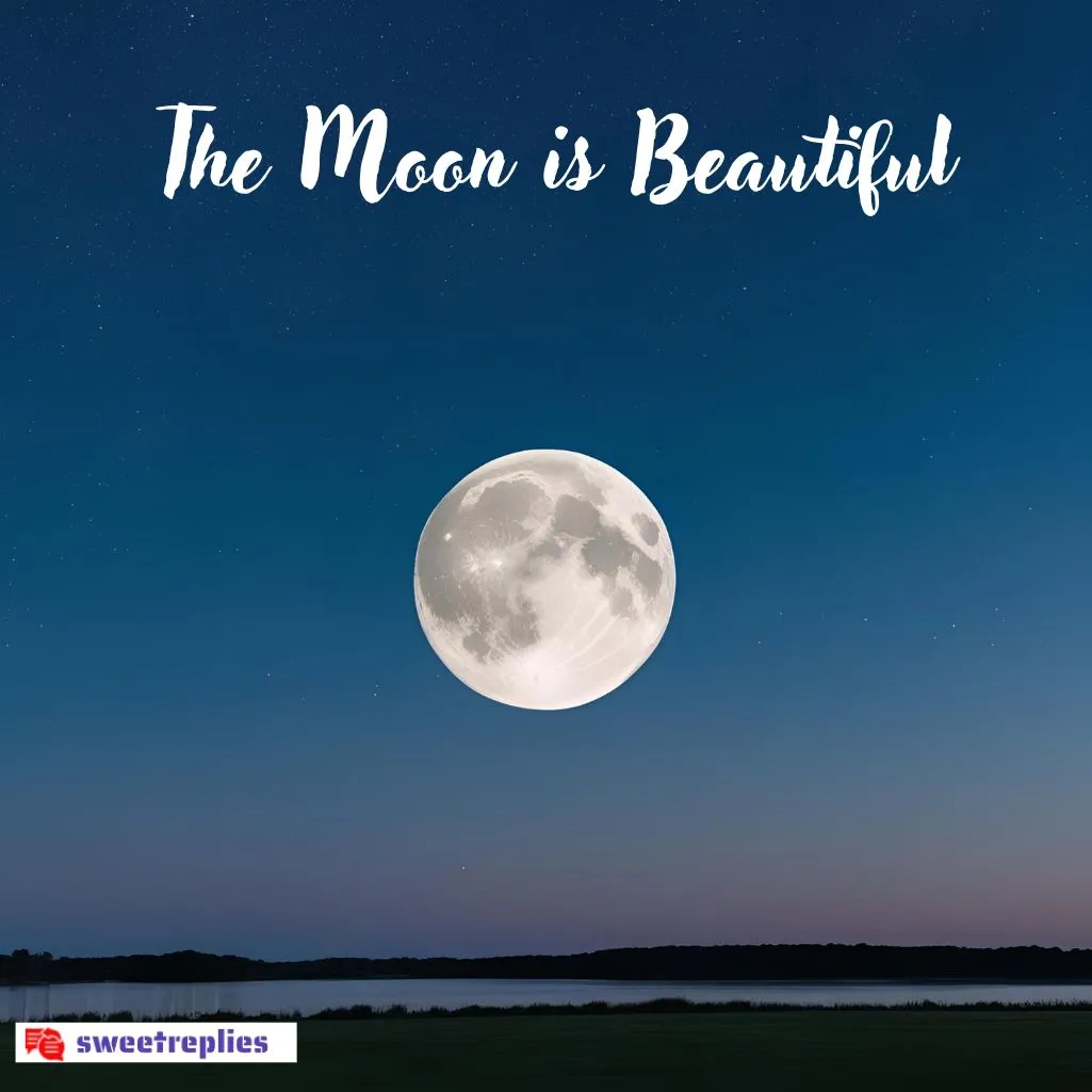 The Moon is Beautiful
