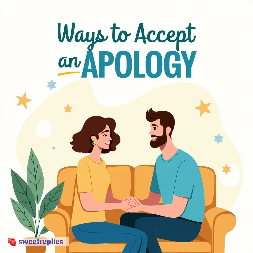 Ways to Accept an Apology