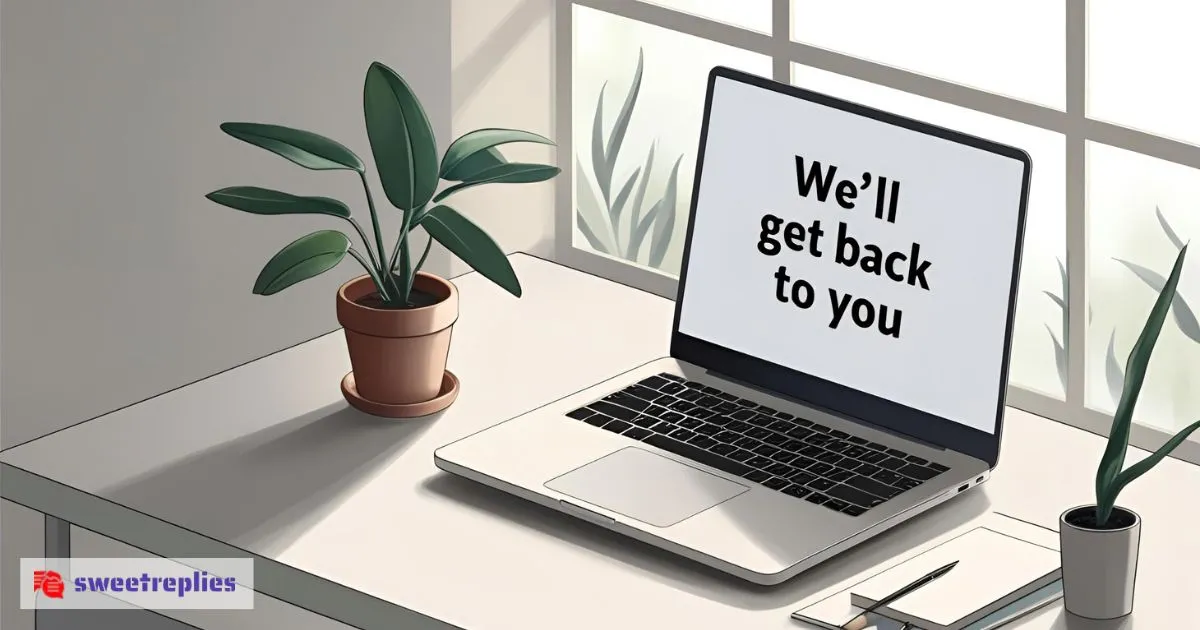 Polite Ways to Respond to ‘We’ll Get Back to You’
