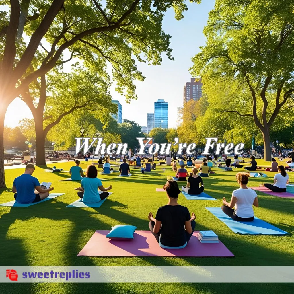 When You’re Free