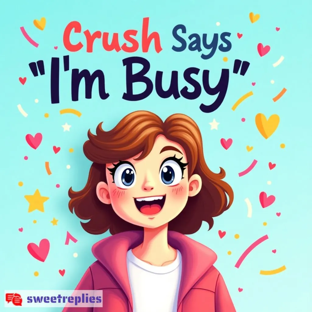 Crush Says ‘I’m Busy’