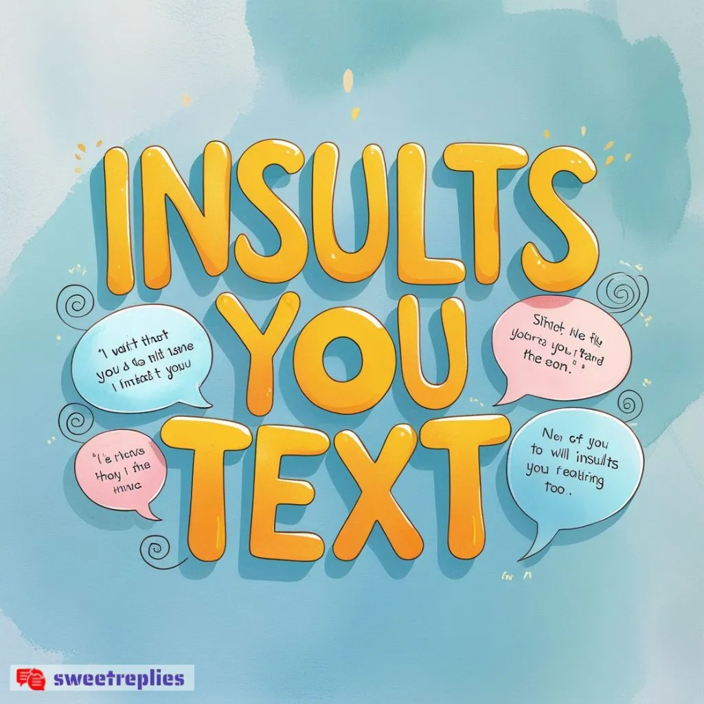 Insults you text