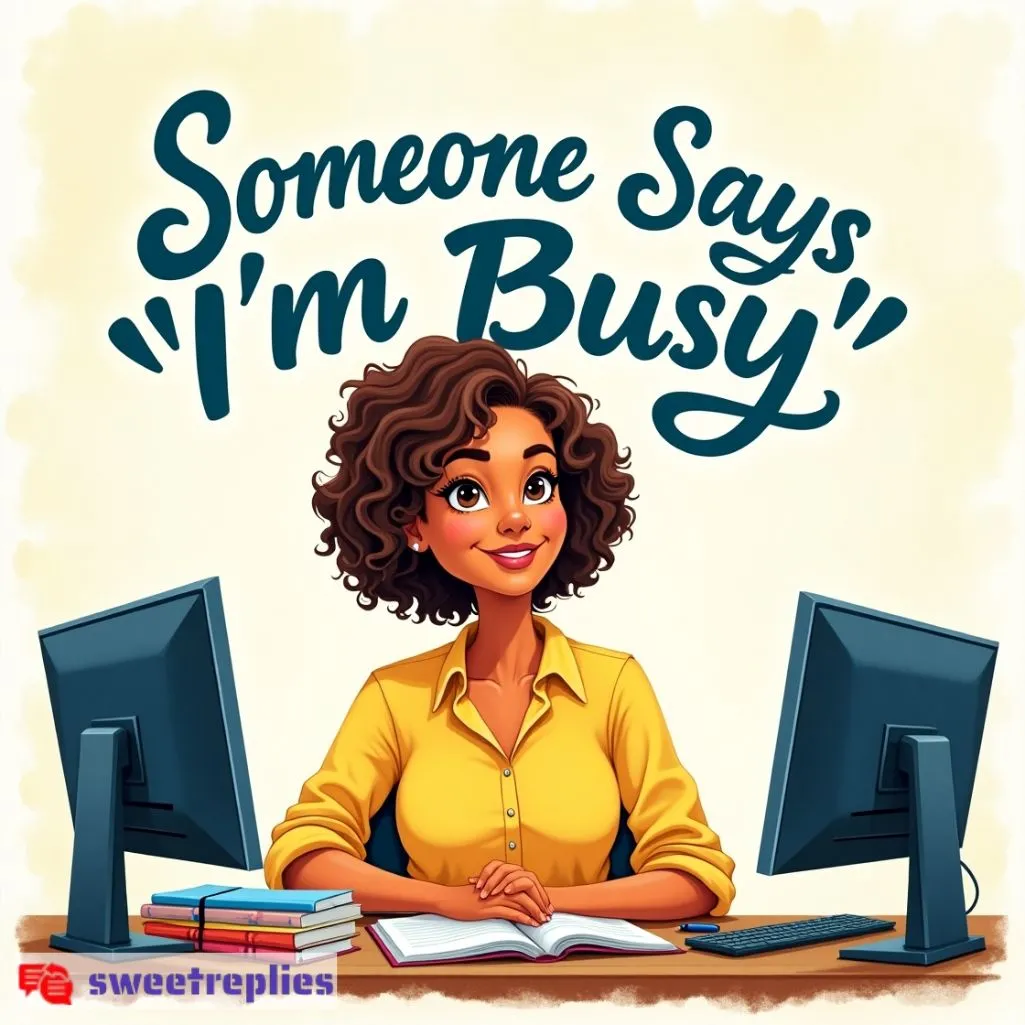 Someone Says ‘I’m Busy’