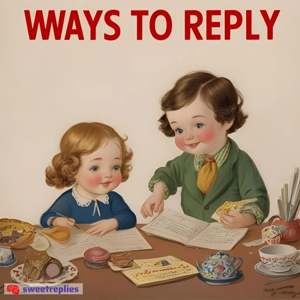  Ways to Reply
